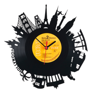 Re Vinyl wall clock World