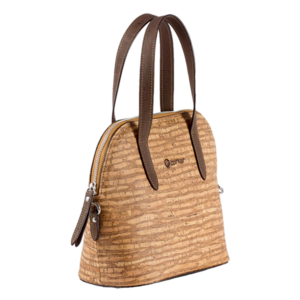 Zebra Cork handbag MODERN from side