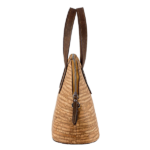 Zebra Cork handbag MODERN from side