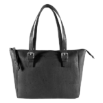 Black Cork handbag CLASSIC from back