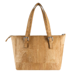 Natural Cork handbag CLASSIC from back