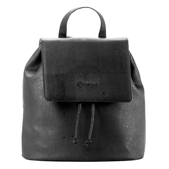 Black Cork backpack for women