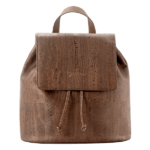 Dark Brown Cork backpack for women