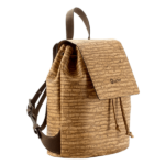 Zebra Cork backpack for women from side