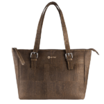 Dark Brown Cork handbag CLASSIC