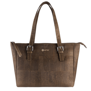 Dark Brown Cork handbag CLASSIC