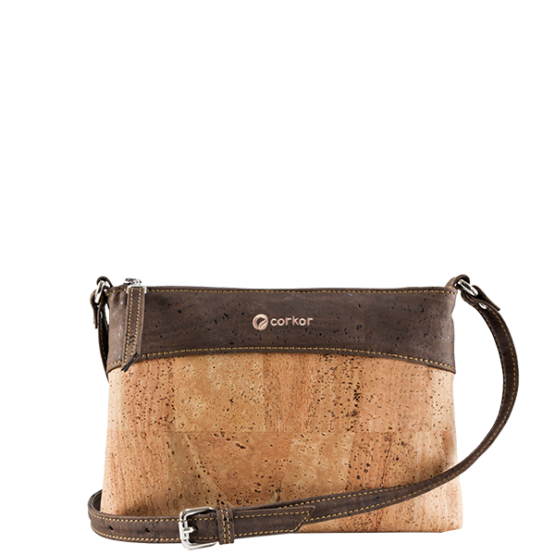 Cork shoulder bag NATURAL