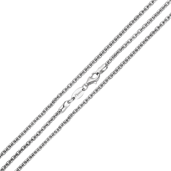 Diabomba silver necklace