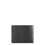 Black Cork wallet for men from back