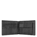 Black Cork wallet for men inside