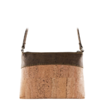 Cork shoulder bag NATURAL back