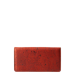 Red Cork wallet for women from back